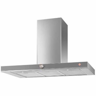 Picture of De Dietrich 90cm Decorative Box Chimney Hood Iron Grey