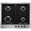 Picture of De Dietrich 60cm 4 x Burner Gas Hob Cast Iron Pan Supports Stainless Steel