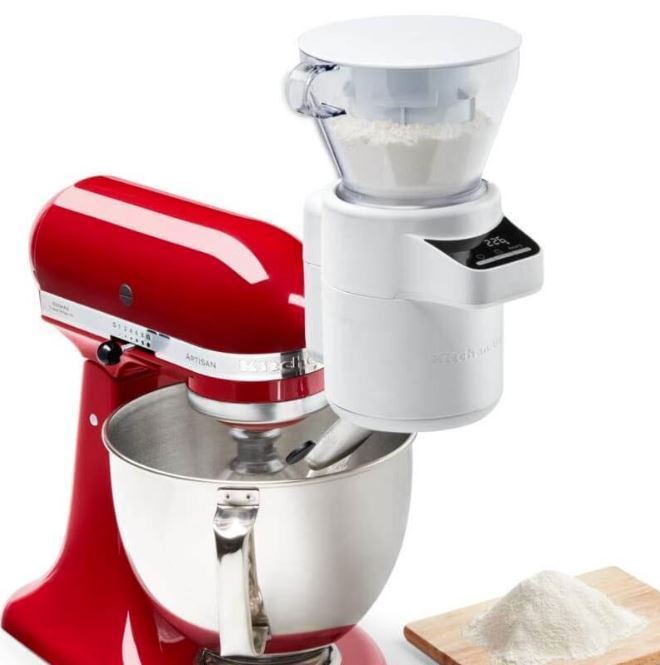 Gowan Home. KitchenAid Attachment Sifter + Scale