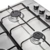 Picture of NordMende 60cm 4 x Burner Gas Hob Enamel Pan Supports Stainless Steel