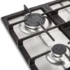 Picture of NordMende 70cm 5 x Burner Gas Hob 1 x Wok Burner Cast Iron Pan Supports Stainless Steel