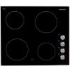 Picture of NordMende 60cm 4 x Zone Knob Control Ceramic Hob Black