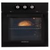 Picture of NordMende B/I 65L Black Glass Single Fan Oven & Grill & Timer