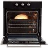 Picture of NordMende B/I 65L S/Steel & Black Glass Single Fan Oven & Grill & Timer