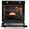 Picture of NordMende B/I 78L S/Steel & Black Glass Multifunction Oven with Catalytic Digital Programmer