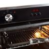 Picture of NordMende B/I 78L S/Steel & Black Glass Multifunction Oven with Catalytic Digital Programmer