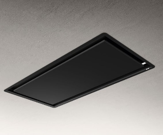 Picture of Elica 100 x 50cm Illusion Ceiling Hood Black