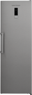 Picture of NordMende 60cm Freestanding 186cm Tall Larder Fridge Real Stainless Steel