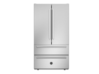 Picture of Bertazzoni Professional Series French Door 90cm Fridge Freezer Stainless Steel - Professional Handles