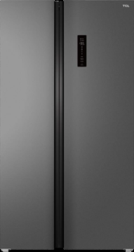 Picture of TCL F/S Side-by-Side Refrigerator 505L Plain Door Quartz Grey