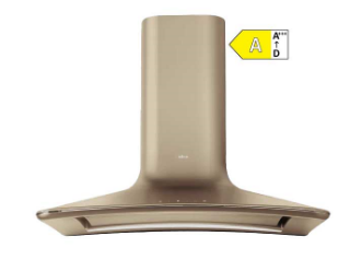 Picture of Elica 85cm Sweet Chimney Hood Bronze