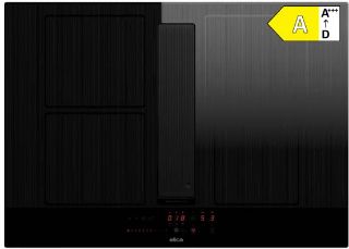 Picture of Elica 72cm Nikolatesla VELVET Recycled Aspirating Induction Hob 1 x Bridge Zone - Plinth Out Venting 