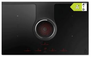 Picture of Elica 83cm NikolaTesla ONE Ducted Aspirating Induction Hob 2 x Bridge Zones - DUCTING TO THE EDGE OF THE UNIT SUPPLIED