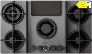 Picture of Elica 88cm NikolaTesla FLAME EVO GREY Aspirating Gas Hob - Ducting to get out of the Unit Included in a Separate Box