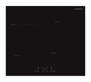 Picture of NordMende 60cm 4 x Zone Touch Control Induction Hob Black Frameless