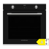 Picture of NordMende Built In 78L Multifunction Oven Catalytic Liners Digital Programmer Pure Black Glass with Stainless Steel