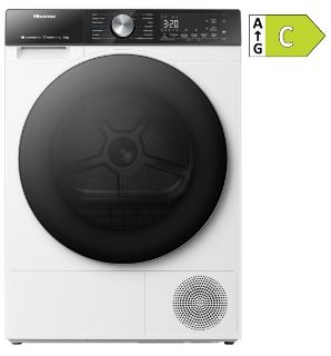 Picture of Hisense 10kg Freestanding Tumble Dryer Heat Pump Smart WiFi LED Display White