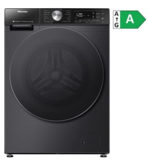 Picture of Hisense 12kg Freestanding Washing Machine 1400rpm LED Display Black