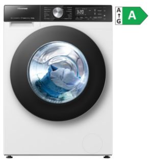 Picture of Hisense 10.5kg Freestanding Washing Machine 1400rpm LED Display White