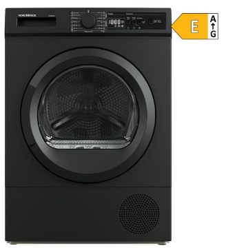 Picture of NordMende Freestanding 8kg Heat Pump Tumble Dryer Matt Black E Energy Rated