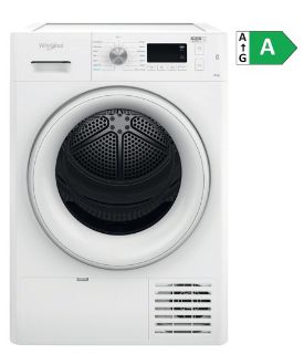 Picture of Whirlpool Freestanding 9kg Dryer 6th Sense White