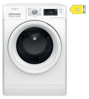 Picture of Whirlpool Freestanding 9kg/6kg FreshCare+ White Washer Dryer 1400rpm D Energy Wash & Dry C Energy Wash 