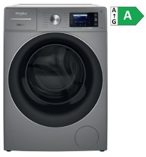 Picture of Whirlpool Freestanding 10KG Supreme Silence Washing Machine Gunmetal A-30% Energy Rating