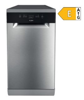 Picture of Whirlpool Freestanding 60cm Dishwasher Stainless Steel