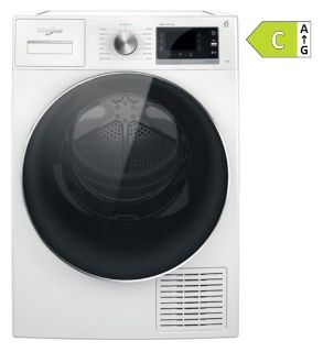 Picture of Whirlpool Freestanding 9kg SupremeCare Heat Pump Dryer 6th Sense White A+++ Energy