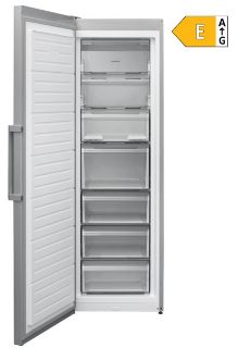 Picture of NordMende 60cm Freestanding 186cm Tall NoFrost Freezer Real Stainless Steel