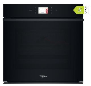 Picture of Whirlpool Built In W9 Pyro And Hydro Clean Oven With Connectivity Airfry And High Heat Pizza Black
