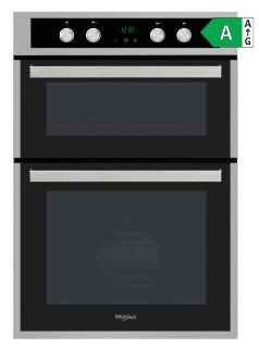 Picture of Whirlpool Built In Catalytic Double Oven Stainless Steel