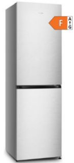 Picture of Hisense 55cm x 182.4cm Freestanding No Frost Fridge Freezer 256L Stainless Steel Look