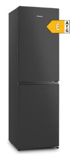 Picture of Hisense 55cm x 182.4cm Freestanding No Frost Fridge Freezer 256L Black
