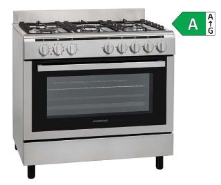 Picture of NordMende F/S 90cm Range Cooker Hybrid Stainless Steel