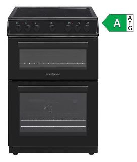 Picture of NordMende FS 60cm Twin Cavity Electric Fan Cooker with Ceramic Top Black