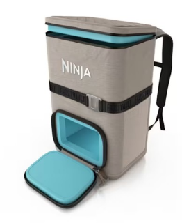 Picture of Ninja Outdoor FrostVault Go 23 litre 36 can Backpack Soft Cooler with Cold Dry Zone Birch Beige