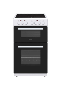 Picture of NordMende FS 50cm Twin Cavity Electric Fan Cooker with Ceramic Top White