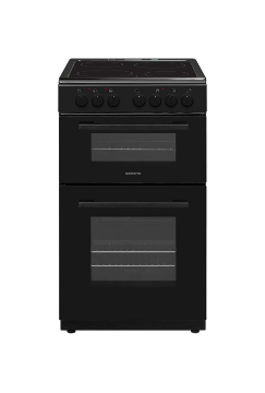 Picture of NordMende FS 50cm Twin Cavity Electric Fan Cooker with Ceramic Top Black