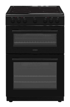 Picture of NordMende FS 60cm Twin Cavity Electric Fan Cooker with Ceramic Top Black