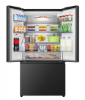 Picture of Hisense 90.8cm x 179.5cm Freestanding 3 French Door Plumbed Water Dispenser & Ice Maker 634L Black