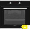Picture of NordMende Built In 65L Single Fan Oven Grill Timer Black Glass with Stainless Steel