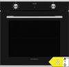 Picture of NordMende Built In 78L Multifunction Oven Catalytic Liners Digital Programmer Pure Black Glass with Stainless Steel