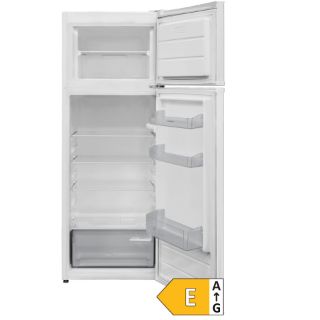 Picture of NordMende 54cm Freestanding 144cm Top Mount Low Frost Fridge Freezer White