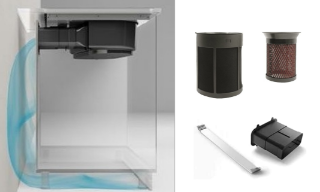 Picture of Elica Nikolatesla EVO Kit Recycling Back-Outlet