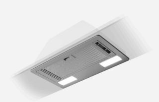 Picture of Elica 52cm ERA C Canopy Hood for 60cm Unit Stainless Steel + White UK Plug Filter and Non Return Valve Included