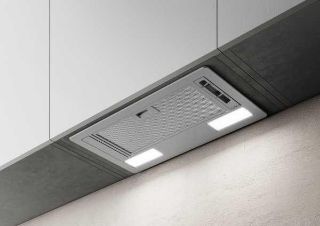 Picture of Elica 52cm ERA Canopy Hood for 60cm Unit Silver UK Plug Filter and Non Return Valve Included