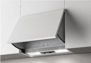 Picture of Elica 60cm Integrata Integrated Hood Grey UK Plug Filter and Non Return Valve Included In The Box