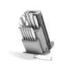 Picture of Ninja StaySharp 13-Piece Knife Block Set and Removable Sharpener - White/Grey