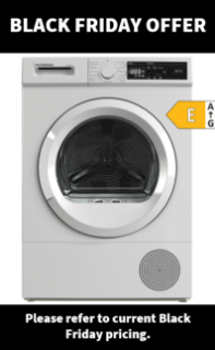 Picture of NordMende Freestanding 10kg Heat Pump Tumble Dryer Inverter Motor White E Energy Rated